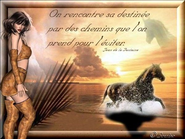 jean de la fontaine on rencontre sa destinée